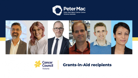Three Peter Mac research projects awarded grants 